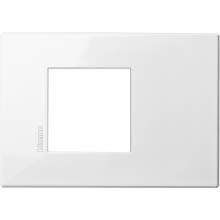 Plaque Axolute Air Bticino blanc pour rénovation murale