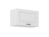hochwertige MDF Fronten Kuechen-preisbombe Hängeschrank 60 cm Stilo Weiß Küchenzeile Küchenblock Küche Landhaus Höhe 36 cm