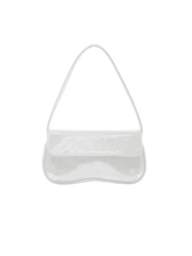 Image of Verdusa Women's Retro Flap Shoulder Bag PU Leather Top Handle Underarm Bag Purse