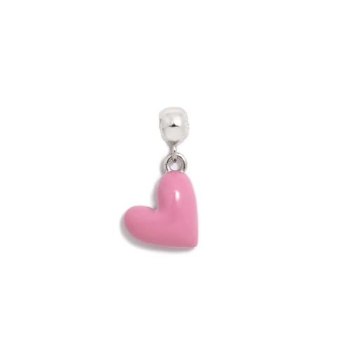 Charm Agatha Ruiz de la Prada corazón rosa de plata para el día a día infantil