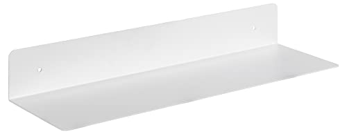 AC Design Furniture Jeppe Schwebende Wandeinheit, H: 7 x B: 50 x T: 15 cm, Weiß, Metall, 1 Stk.