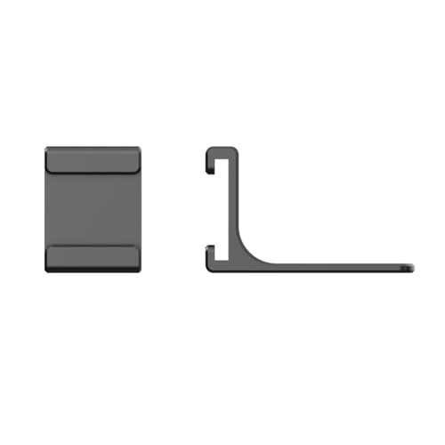 Gettimore Adattatore per slitta fredda in lega di alluminio per Insta360 X4/X5, compatibile con treppiedi e selfie stick da 1/4, accessorio di montaggio leggero per microfoni e luci