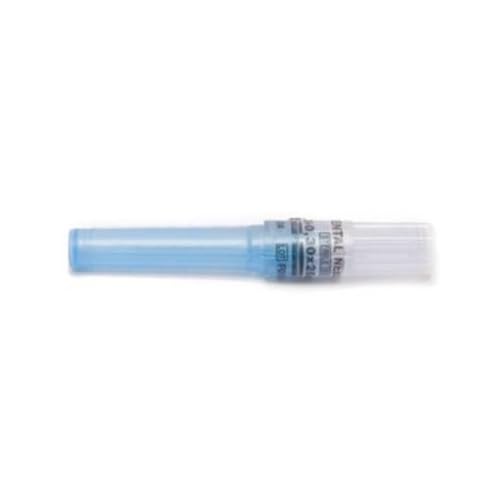 Quala DP47830 Dental Needles 30 Gauge Short .75 Blue Pre-Threaded Plastic Hubs 100/Pk