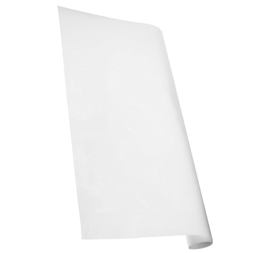 Toyvian Matériel Pvc Motif Feuille de Bambou, Résistant à L'usure pour Fabriquer Abat-jour DIY, 2 Pièces pour Abat-jour Mural Décoratif