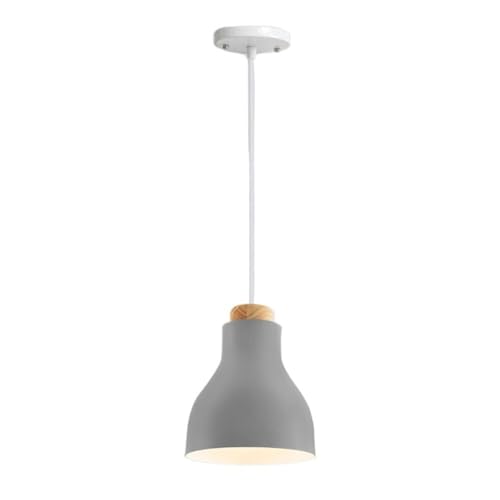 Lámpara de techo metálica con pantalla verde para luz focalizada