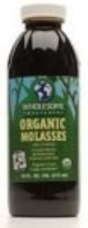 WHOLESOME SWEETENERS MOLASSES BLACKSTRAP ORG F, 16 OZ