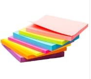 700 Stück Haftnotizen, Bunt Haftnotizen Klebezettel, Klebezettel Zum Beschriften für Schule, Zuhause, Büro (7 Farbe)