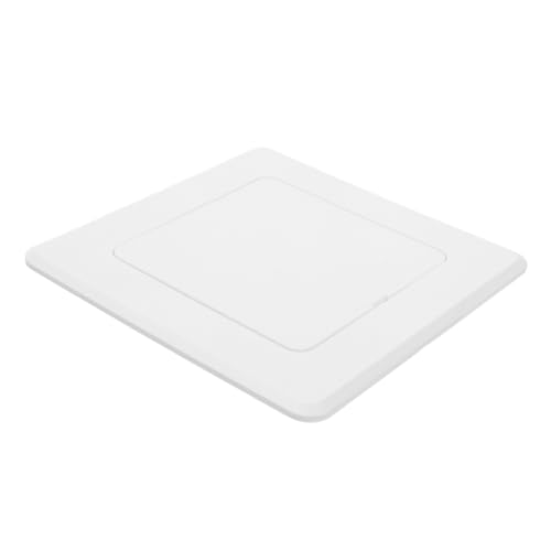Panel de acceso autoadhesivo 200x200 mm blanco en plástico abs resistente para pared 2