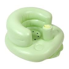 Image of Soft Baby Bath & Floor Seat /Sofa /Chair with inbuilt Inflatable Pump (Japan Soft Baby Bath)