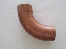 Coude coude 90° pour poule de boulon, différentes tailles et matériaux (aluminium/cuivre antique, 80)