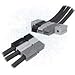 5916G6-BK, Conn Housing PL 1 POS Crimp ST Cable Mount (25 Items)