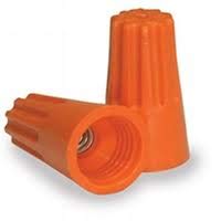 DEVCO6293 Electrical Wire Twist On Connector Small Orange Pack of 20