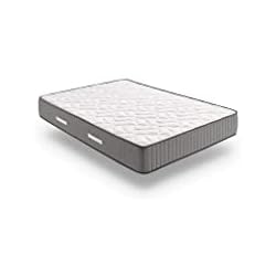 Colchón Viscoelastico Alta Gama HOGAR24 ES Bio Natur Fresh 30, Colchón Viscoelástico Alta Gama Termorregulador Reversible Invierno/Verano, 150x190cm