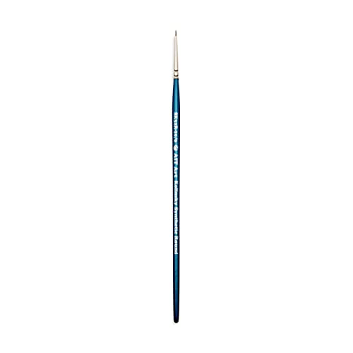 Ait Art Select Round Detail Paint Brushes, Size 10/0, Pack Of 3, Synthetic Kolinsky Sable, Set Assembled In Usa For Trusted Performance And Crafting Exquisite Details #TOP5