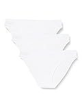  Iris & Lilly BELD002M3 unterhosen, Weiß, S, 3er-Pack