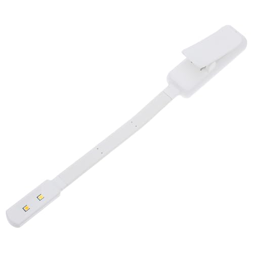 SEWACC Rechargeable Clip Led Book Light for Reading Eye Care Lamp Brightness Portable Design for Dormitory Bedroom and Travel Use