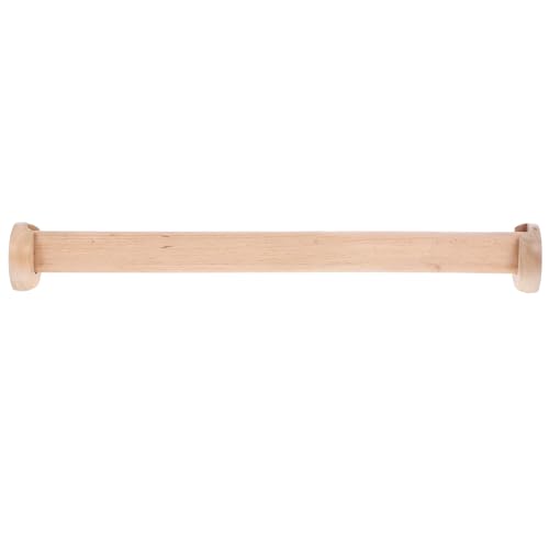 Ciieeo Barra de Madera para Colgar Ropa de Armario 40-50 Cm Fácil Instalación