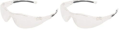 Honeywell A800 Lunettes de Sécurité à Branches Mono-Ecran, Monture Transparente Pour Usage Général et Protection Contre les Impacts, Écran Polycarbonate, 1015369 (1 Pièce)