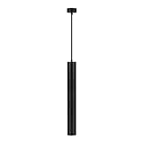 honda vt 500 custom bobber Garantie 5 ans VT-976 1 x GU10 HANGING PENDANT NOIR D : 60 x 500 mm