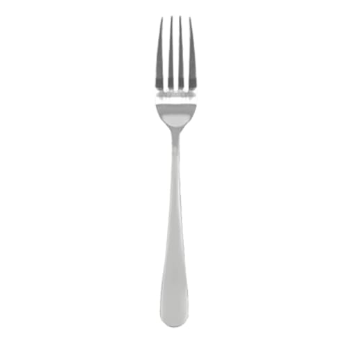 A-to-Z Supply SLTE106 Dinner Fork, 7.48", Simple line-Trimmed Handle, 18/0 Stainless Steel, Bright Finish, Tahoe, Pack of 12