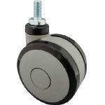 トーシン ねじ込み双輪キャスター 100径 自在ボルト M12x1.75