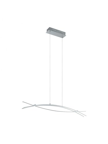 Lustre à LED moderne chromé 27W Generico GL0811 pour salon et chambre