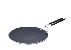 Kawaljeet Black 5 mm Non- Stick Curved Tava | RM-29