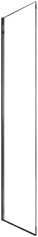 Render Shower Side Panel |Shower Enclosure | Bathroom Shower Cubicle | Shower Enclosure Matt Black – 900mm
