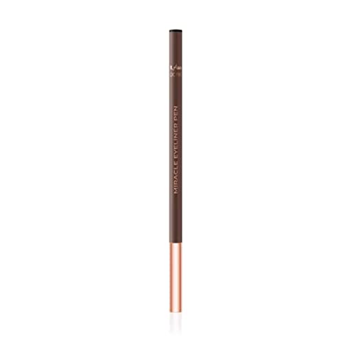 M. Asam MAGIC FINISH MIRACLE EYELINER PEN Brown (1ml) – flüssiger Eyeliner mit Filzspitze für optimal dosierte Farbabgabe sowie einfaches Auftragen, kein Verschmieren & bis zu 10H Halt, Augen Make-up