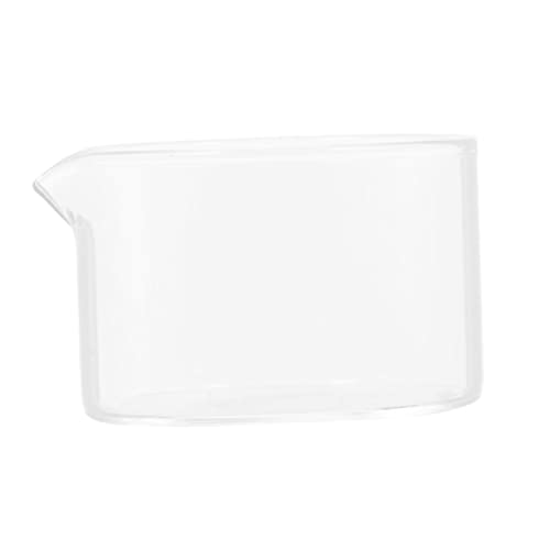 SOLUSTRE Glass Crystallization Dish Sturdy Glass Evaporation Dish with Maximum Evaporation and Acid Alkali Resistance Suitable for Liquid Recrystallization for Laboratory Use