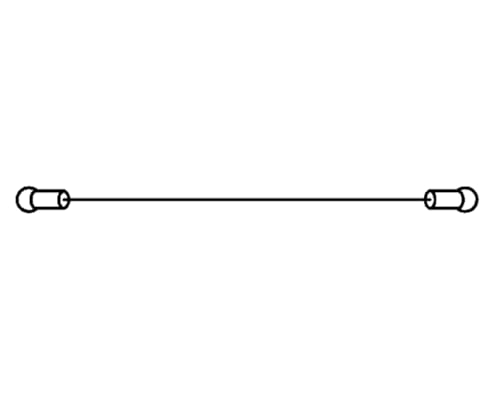 Cable de acero BodySolid Strength System, 1890 mm, modelo EXM3000LPS, marca Hydra Fitness Exchange miniatura 1