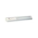 Masterled - Barra LED Bajo Mueble Cocina con Enchufe Schuko y USB A+C, Plata