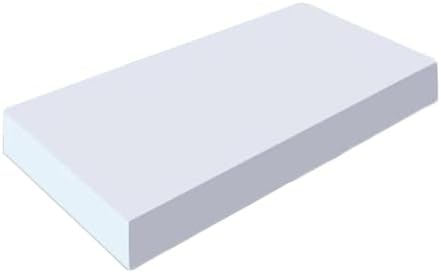 Square White Pedestal Stands - Decorative Display Cube for Mannequins, Ideal Home Décor for Entryway, Living Room & Dining Room - Stylish 50x50x30cm Accent Piece