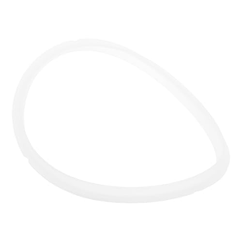 AMUSLESUR Junta de Silicona para Eléctrica 8 litros Anillo de Sellado Flexible y Repuesto Compatible para Ollas Express Piezas Arrocera Accesorio de Cocina Seguro y Duradero