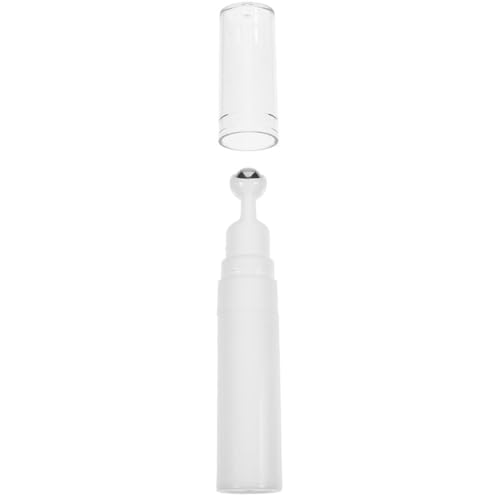 BCOATH Botella Vacía de 15 Ml para Crema y Suero de Ojos Aplicador de Bola Rodante, Dispensador Recargable para Cuidado Facial Diario y Viajes