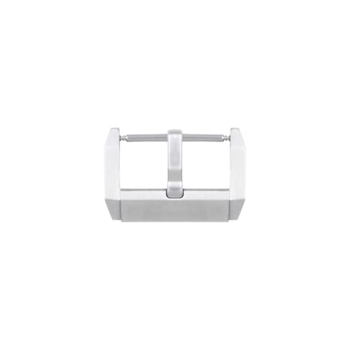 Hebilla de alfiler de cinta de nylon de cuero para repuesto de correa de reloj y bolso diy
