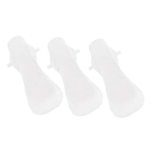 Abaodam Compresa Menstrual Reutilizable de Algodón 420Mm Pack de 3 Unidades Lavables Toalla Sanitaria Higiénica Femenina para Uso Diario y Viajes