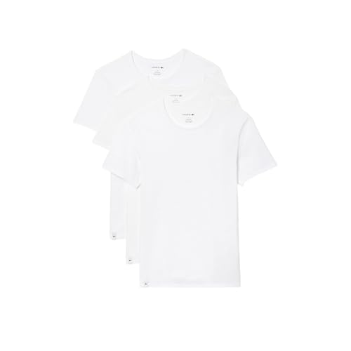 Lacoste Men's 100% Cotton Slim Fit Crew Neck...
