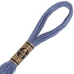 Image of Hobby Lobby DMC Cotton Embroidery Floss - 161 Gray Blue, Set of 12