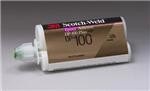 3M ScotchWeld DP100 Plus Clear - 4 Minute Flexible Fast Set Epoxy (50ml/1.7oz Cartridge)