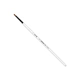 Darwi For You DF1205150002C - Künstlerpinsel Acrylpinsel Filbertpinsel 4 mm, Größe 2 - 4 mm gewölbt)