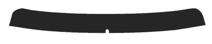 The Tint Effect Precut Window Tint Kit Compatible with Chevrolet Silverado 1500 Crew Cab Truck (1999-2006) &amp; (2007 Classic) (Front Windshield Visor Brow precut in 15%) Automotive Film