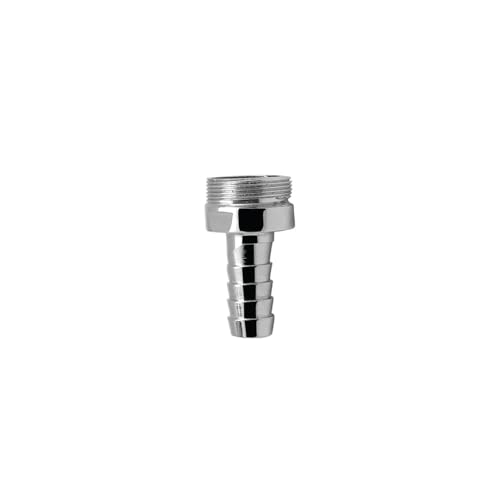 Image of Nozzle Pipe Connector Tap Adaptor for Garden Hose - Washing Machine Faucet Fitting Attachment Chrome-Plated Water Hose Connector for Indoor & Outdoor Use