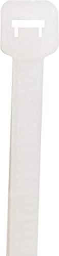 Attaches de câble 40 lbs nylon naturel robuste de 17,8 cm