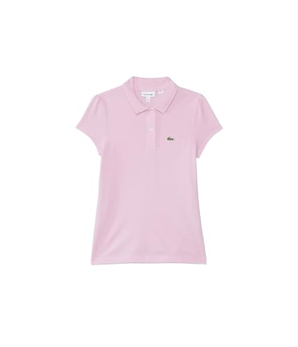 Image of Lacoste Girls Classic Short Sleeve Pique Polo Shirt