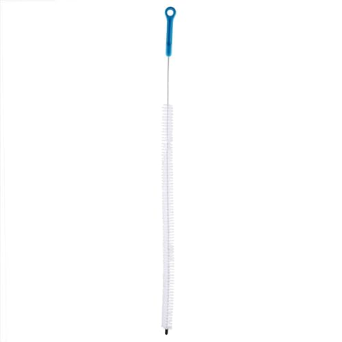 Herramienta para destapar caños con cepillo flexible azul miniatura 1