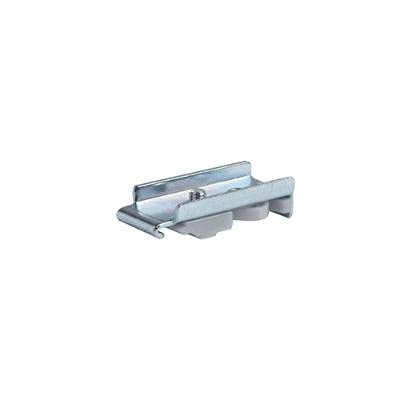 Aluminium Fixed Curtain Track (Silver, Top Fix)