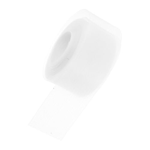 Veemoon Elastic Net Wedding Dress Wedding Dance Gown Boning Dress Skirt Fabric Sewing Trim Tulle Trim Braided Material Dress Accessories Elastic Band for Sewing Polyester White