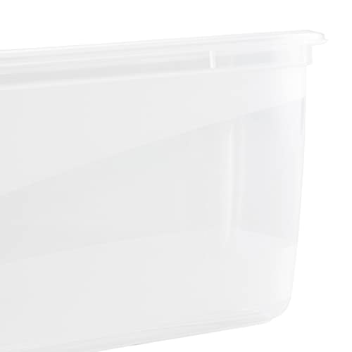 keeeper Tiefkühldosenset 4-teilig, Wiederbeschreibbarer Deckel, 4 x 750 ml, 15,5 x 10,5 x 8,5 cm, Mia Magic Ice, Nordic Blue – Ansicht 6