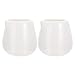 Cabilock 2Pcs de Cerámica Jarras de Leche Loza Blanca Y Salsa de Crema de Leche Jarras de Cocina Jarras Pequeñas Tazas de Leche del Desayuno